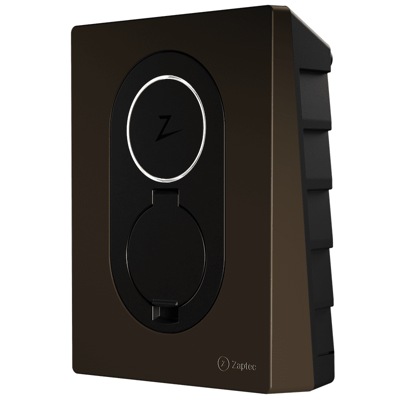 Zaptec Go 22 kW Wood Brown